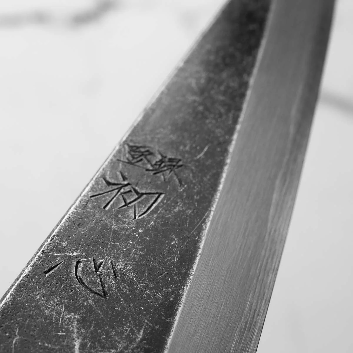 Hatsukokoro Shirasagi Blue 2 Tsuchime Honesuki 150mm - Image 5