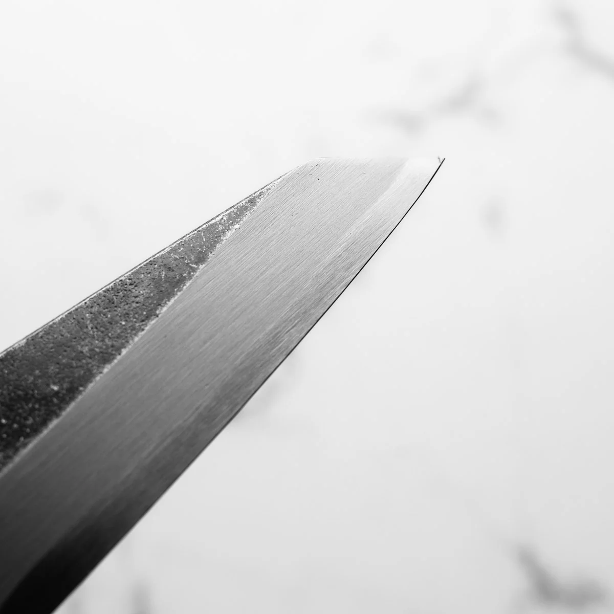 Hatsukokoro Shirasagi Blue 2 Tsuchime Honesuki 150mm - Image 7
