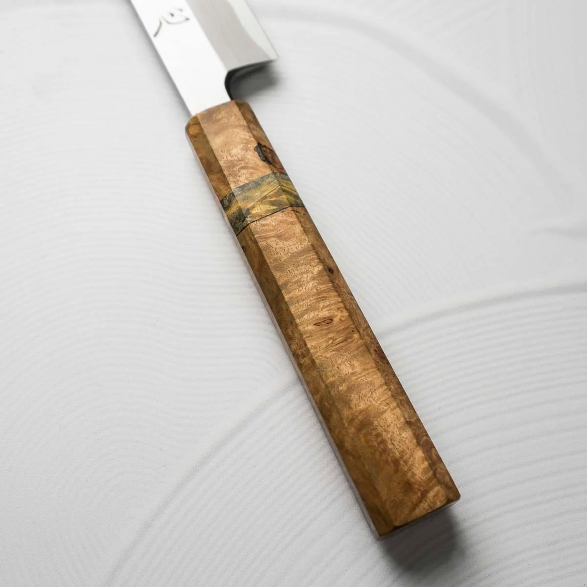 Hatsukokoro Shirasagi (Myojin) White 2 Kiritsuke Yanagiba 300mm - Custom - Image 5