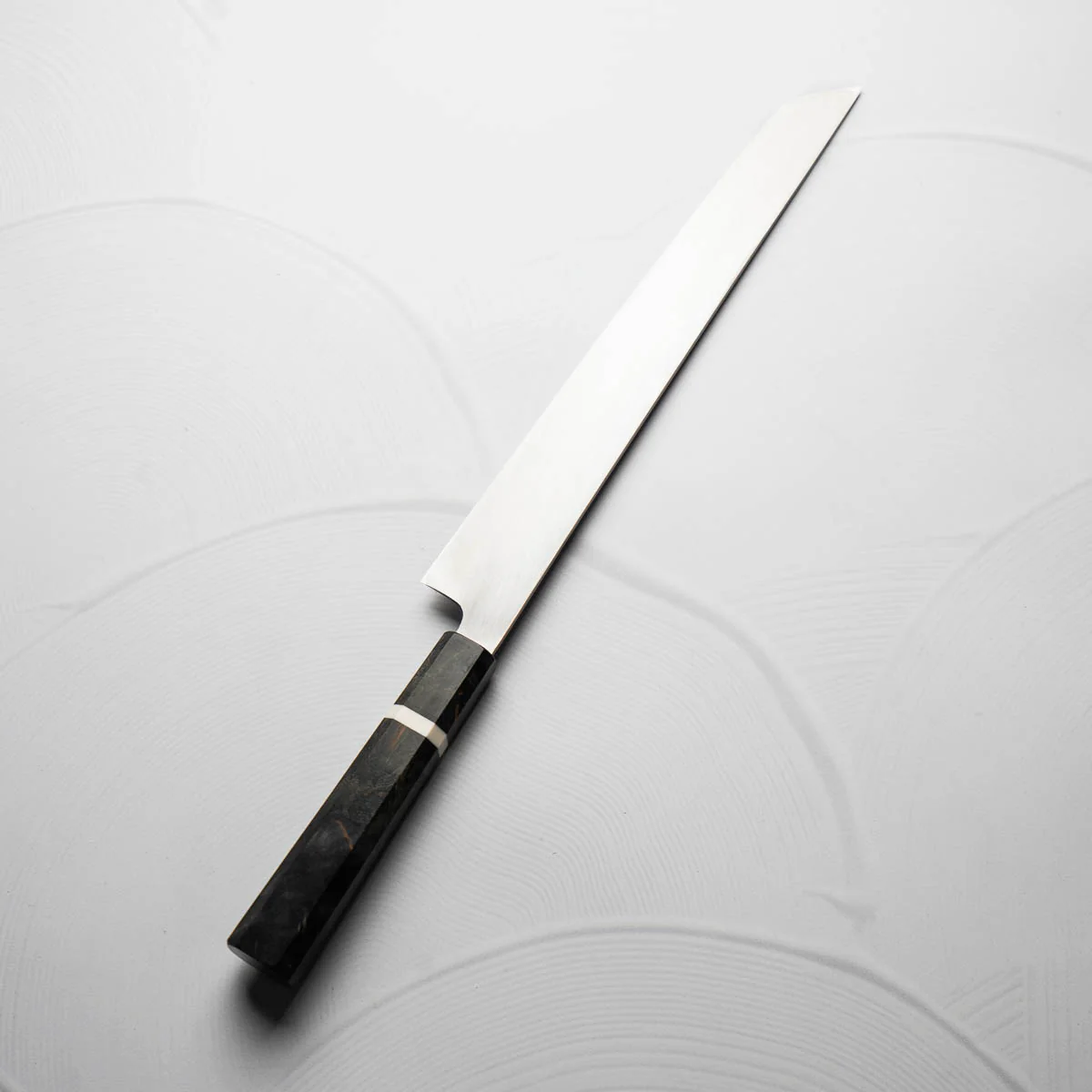 Hatsukokoro Shirasagi (Myojin) White 2 Sakimaru Yanagiba 300mm - Maple - Image 6