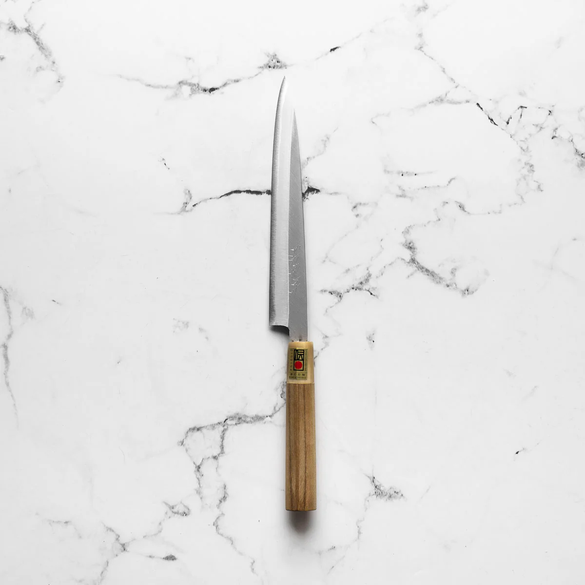 Heki Ryushi Left Handed White 3 Yanagiba 210mm - Image 3
