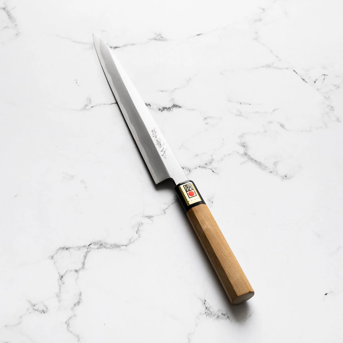 Heki Ryushi Left Handed White 3 Yanagiba 240mm - Image 2