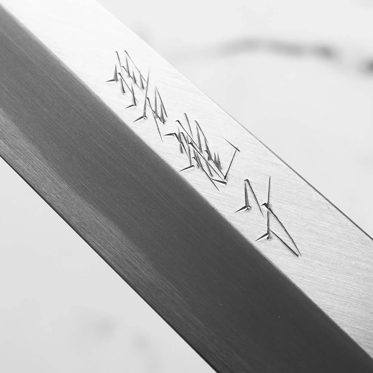 Heki Ryushi Left Handed White 3 Yanagiba 240mm - Image 5