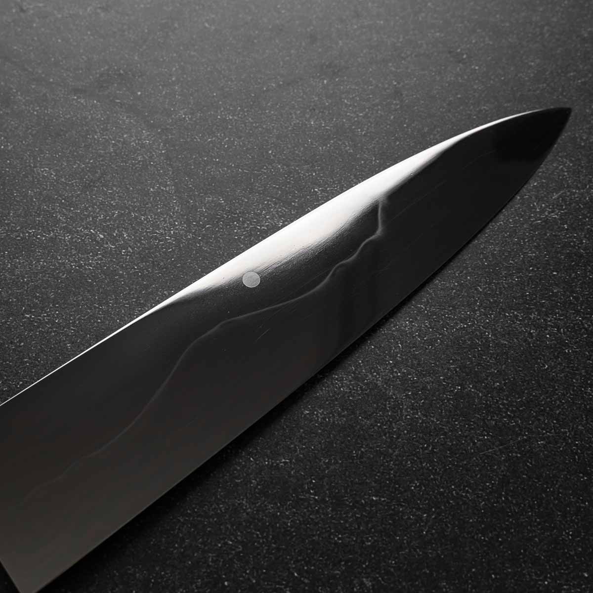 Yoshikazu Ikeda White 1 Mirror Finished Honyaki Gyuto 240mm - Image 5