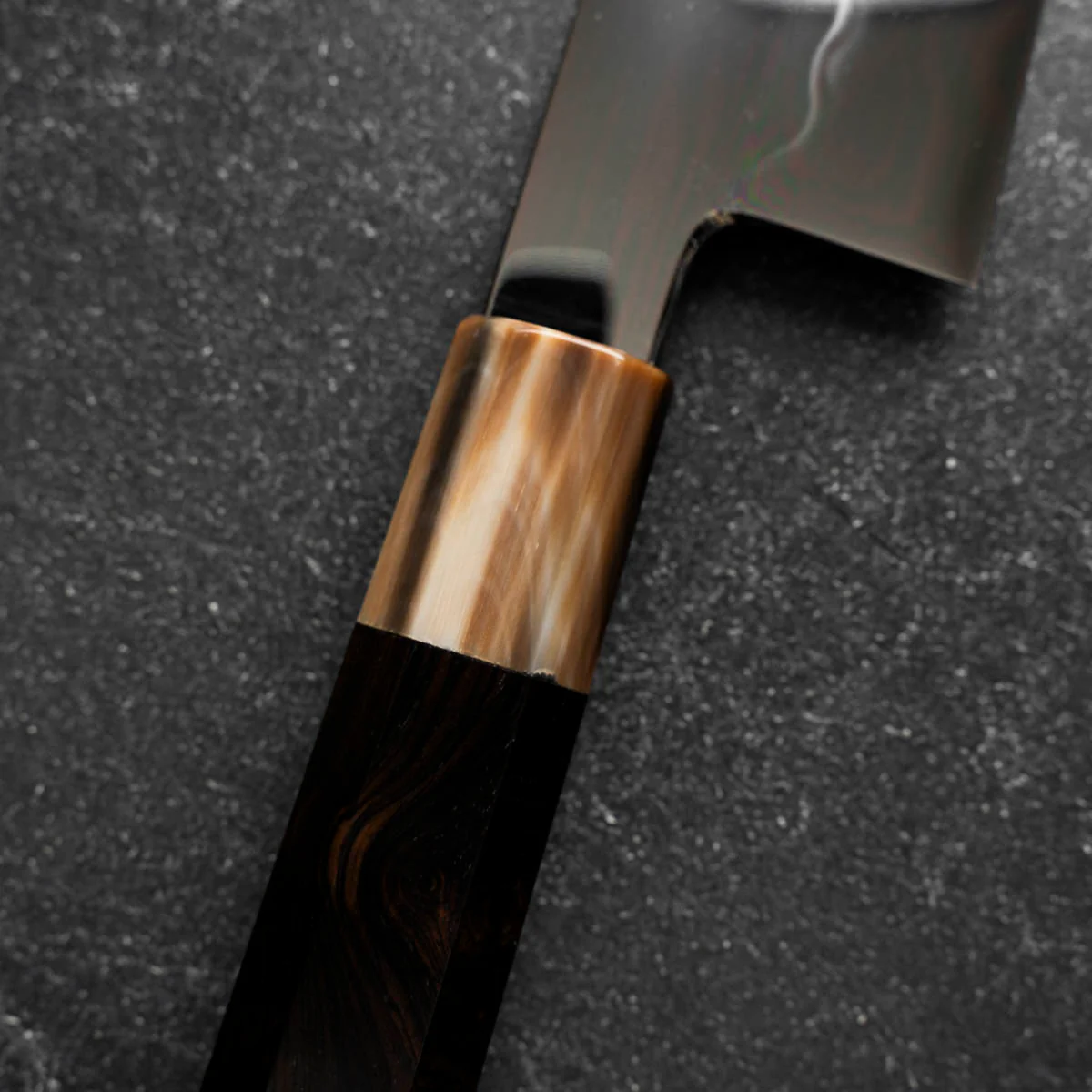 Yoshikazu Ikeda White 1 Mirror Finished Honyaki Gyuto 240mm - Image 8