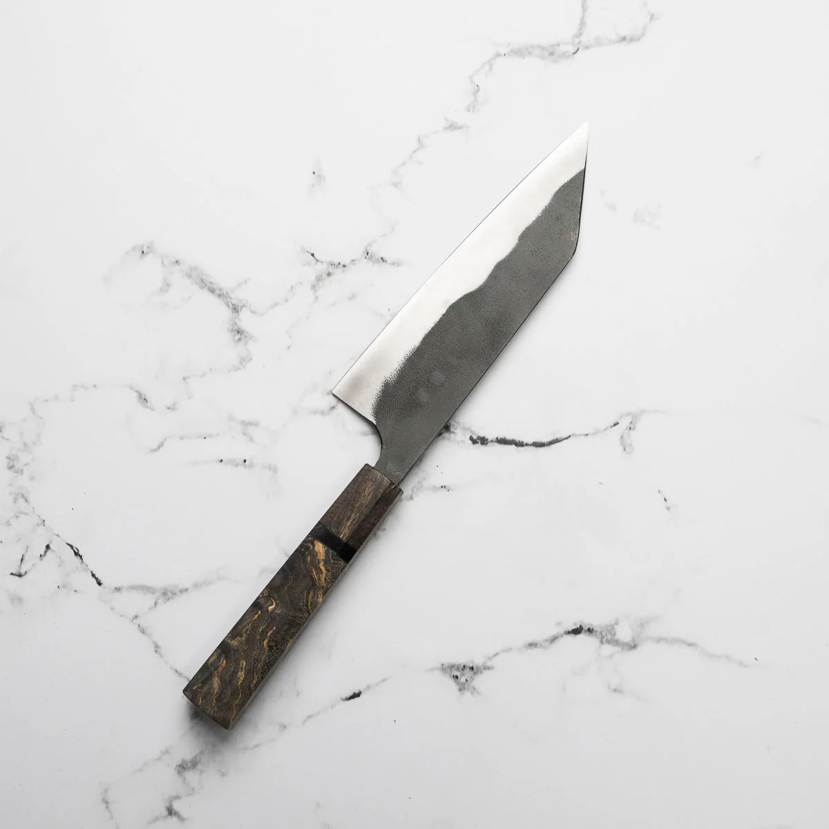 Kajibee "Seishin" White 2 Bunka 165mm - Dark Maple - Image 2