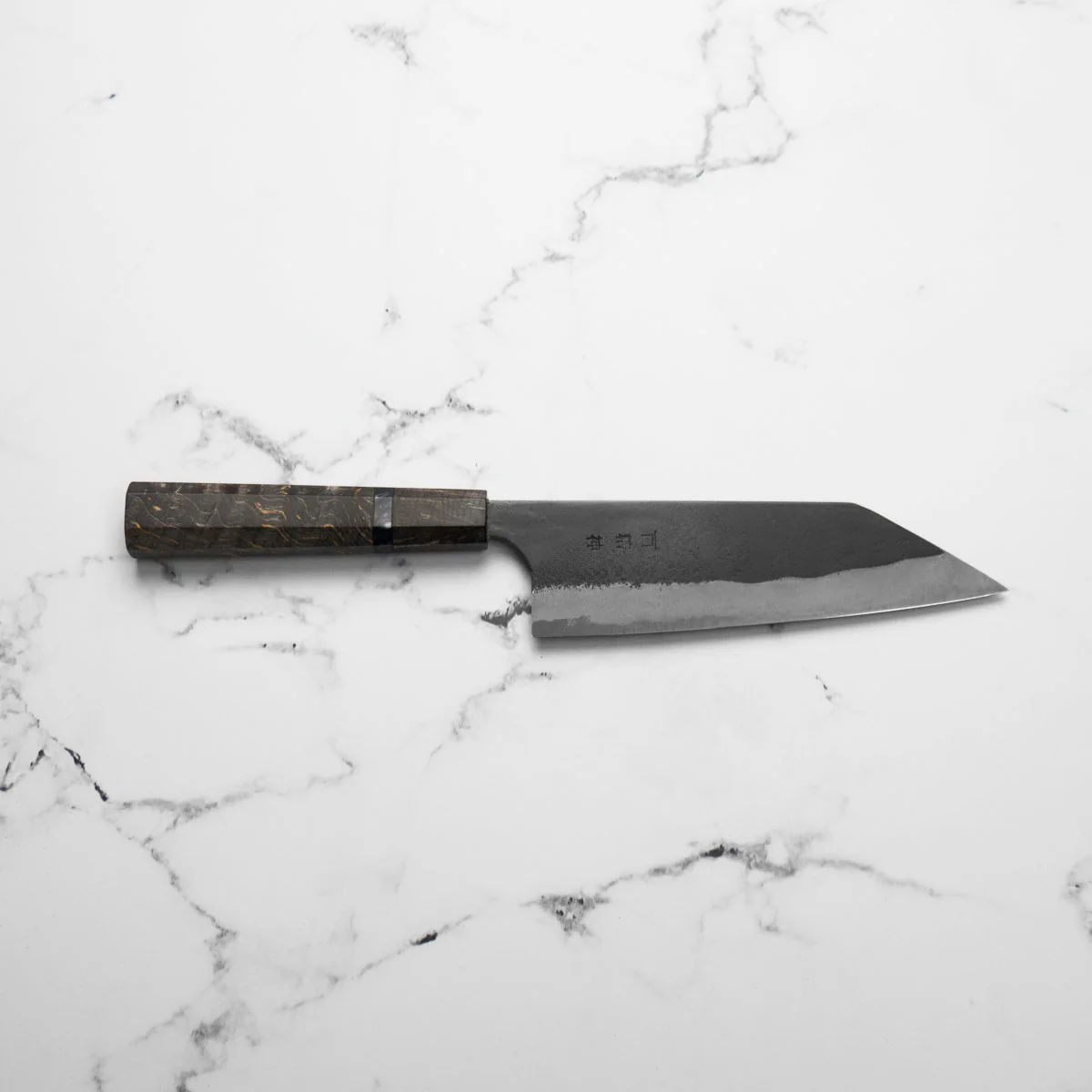 Kajibee "Seishin" White 2 Bunka 165mm - Dark Maple - Image 4