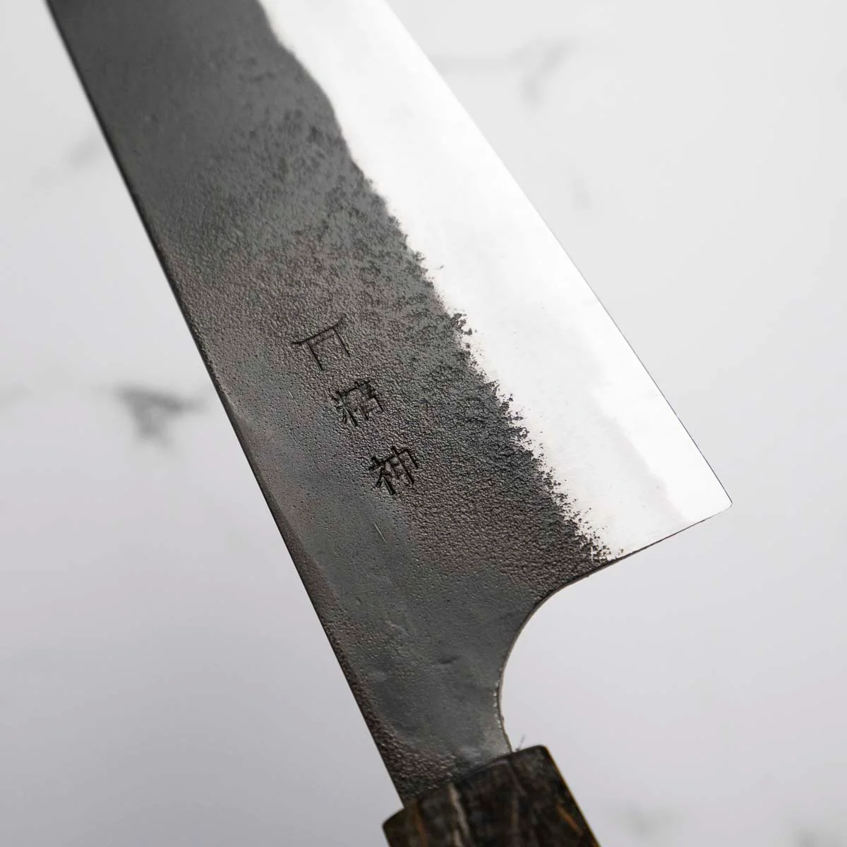 Kajibee "Seishin" White 2 Bunka 165mm - Dark Maple - Image 6