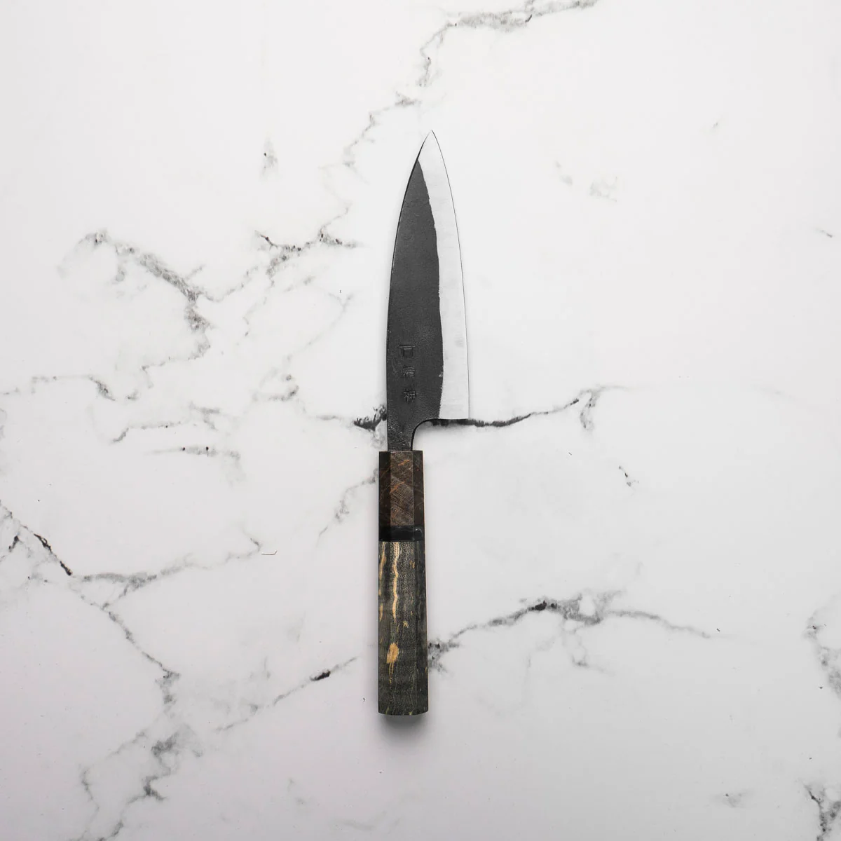 Kajibee "Seishin" White 2 Petty 135mm - Dark Maple - Image 3
