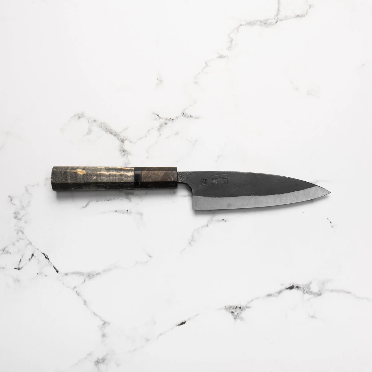 Kajibee "Seishin" White 2 Petty 135mm - Dark Maple - Image 4