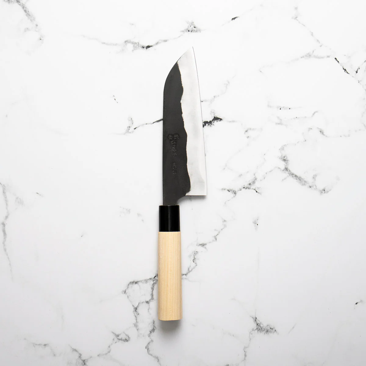 Kajibee White 2 Santoku 165mm - Image 3