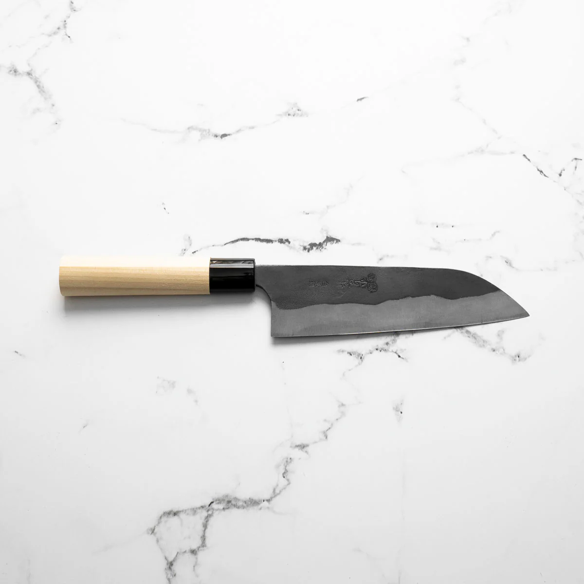 Kajibee White 2 Santoku 165mm - Image 4