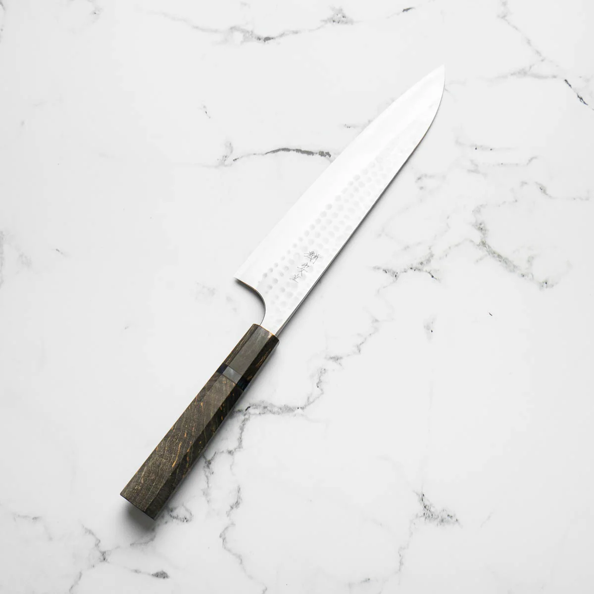 Katsushige Anryu Blue Super Gyuto 210mm - Image 2