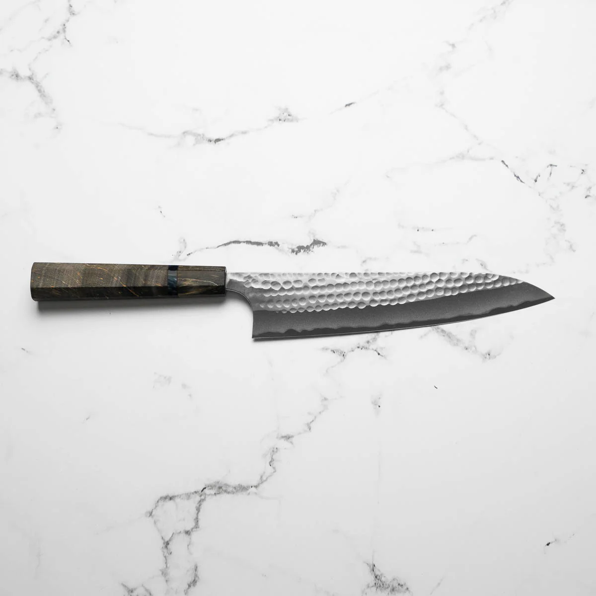 Katsushige Anryu Blue Super Gyuto 210mm - Image 4