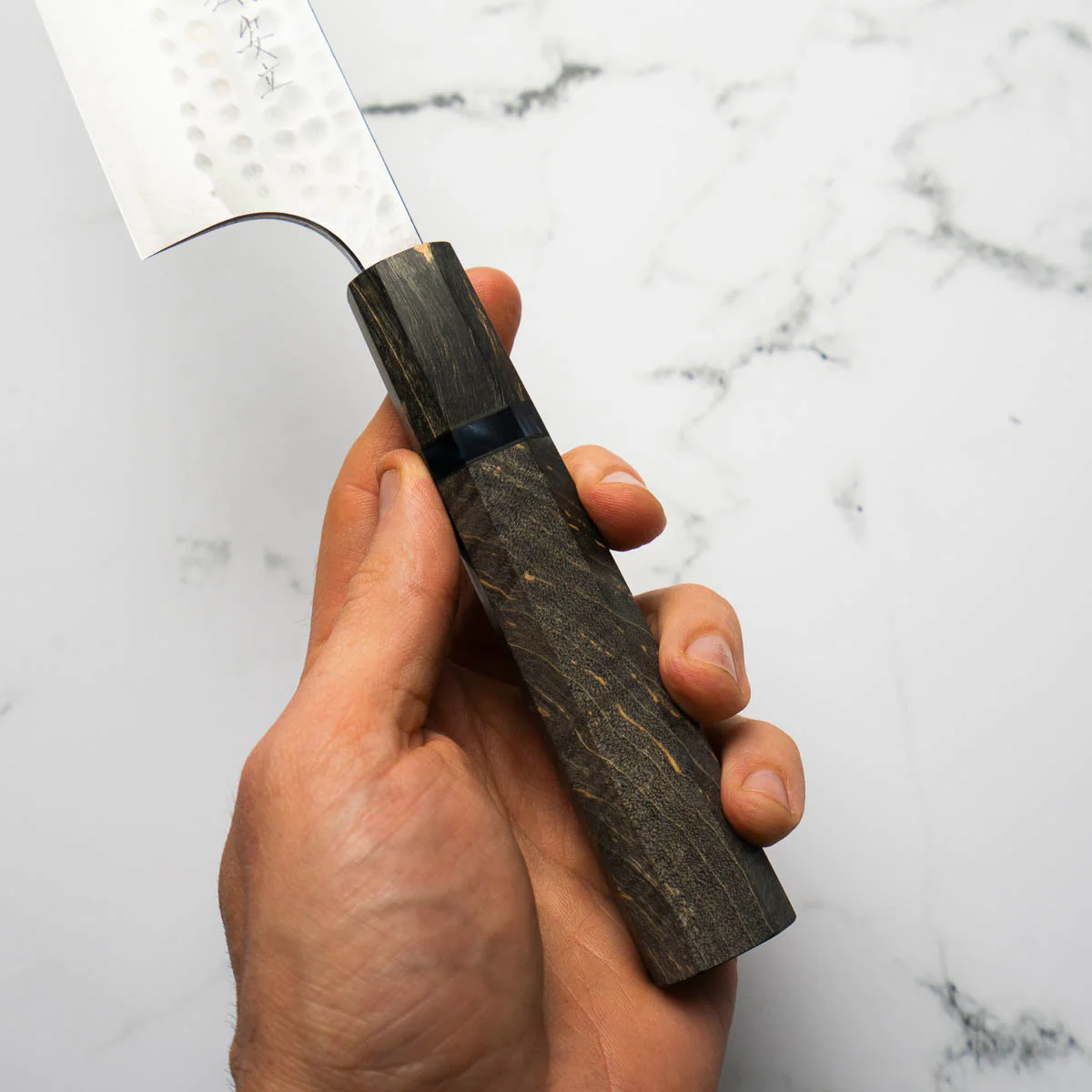 Katsushige Anryu Blue Super Gyuto 210mm - Image 8