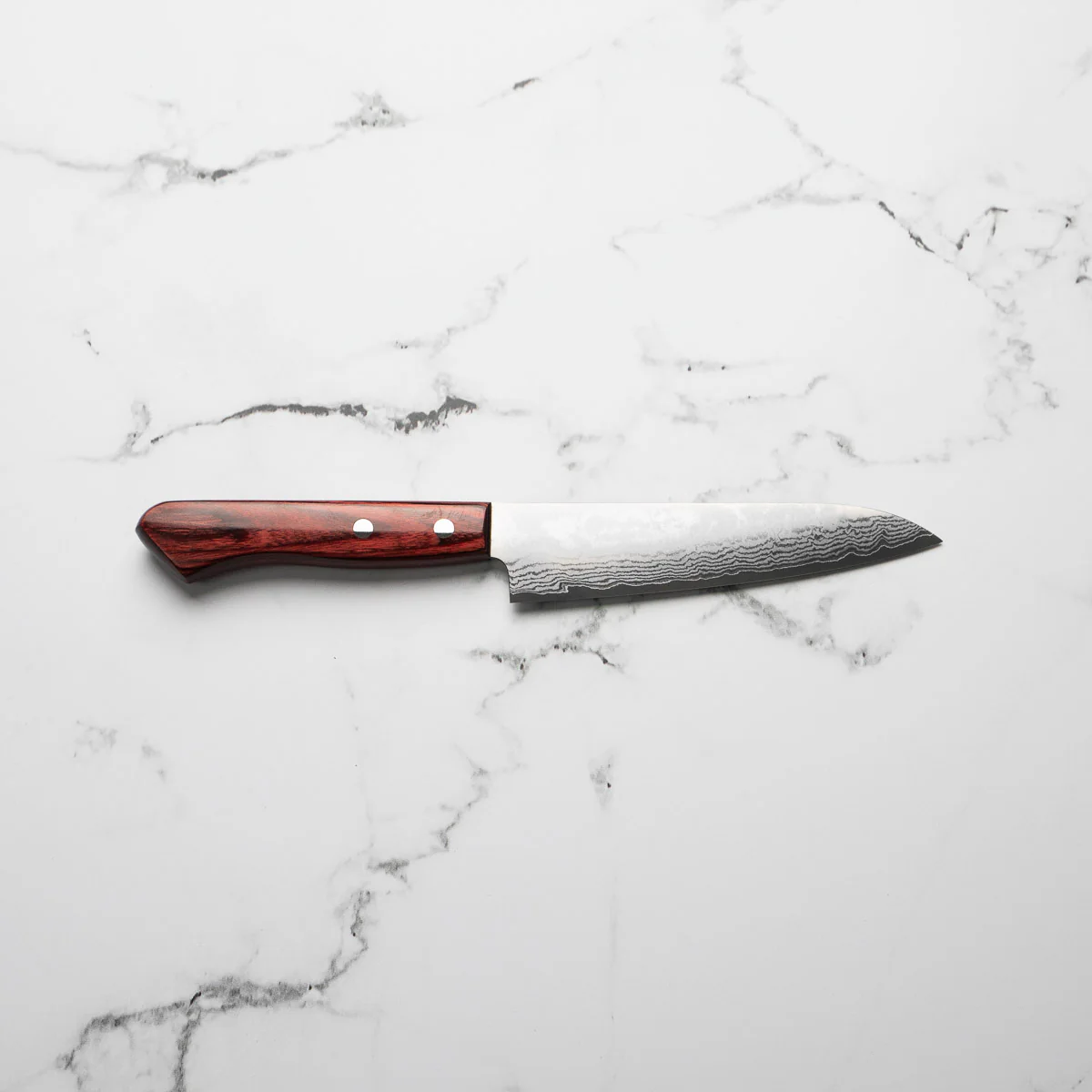 Katsushige Anryu VG10 Damascus Petty 130mm - Image 2