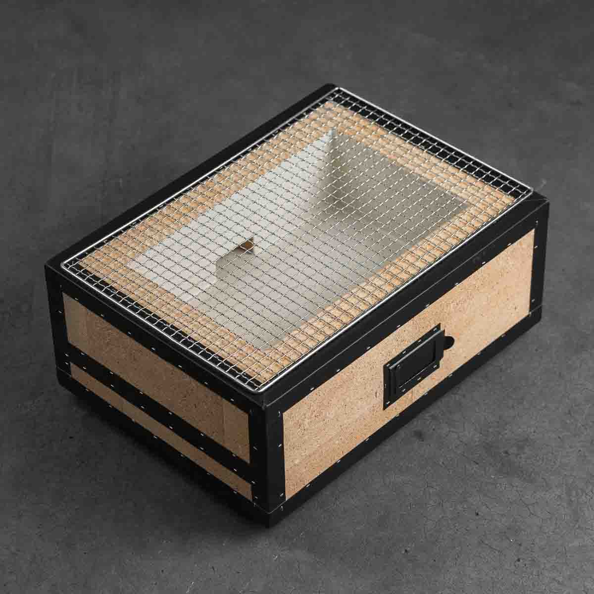 Kinka Okunoto Hibachi Grill Wide Medium 47cm - Image 4