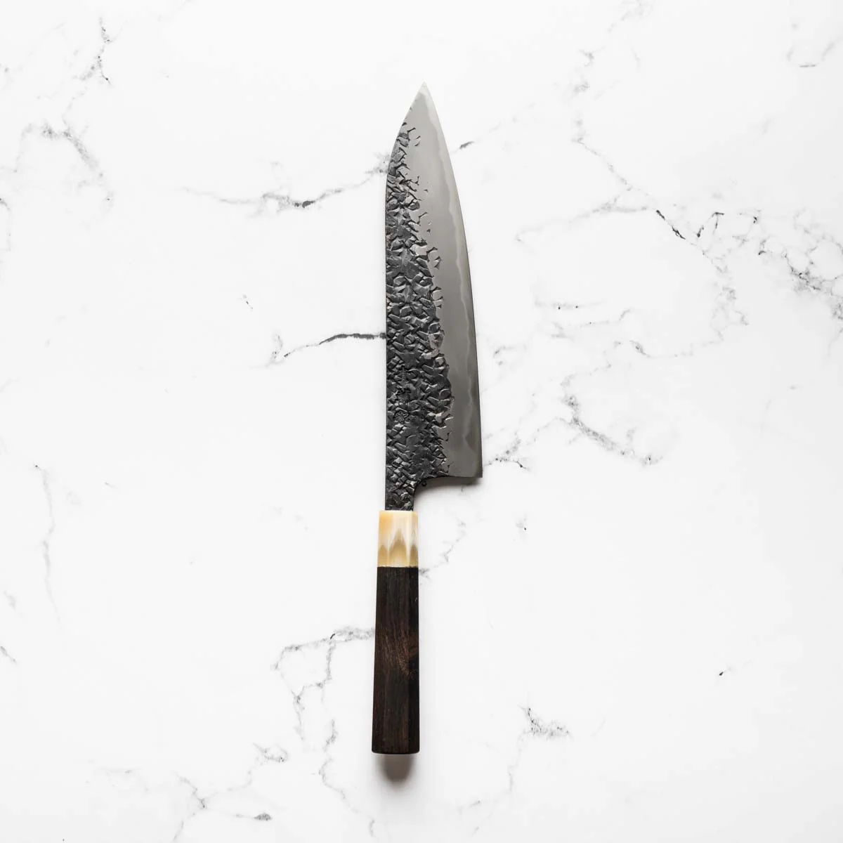 Kisuke Blue 2 Kurouchi Tsuchime Gyuto 210mm - Image 3