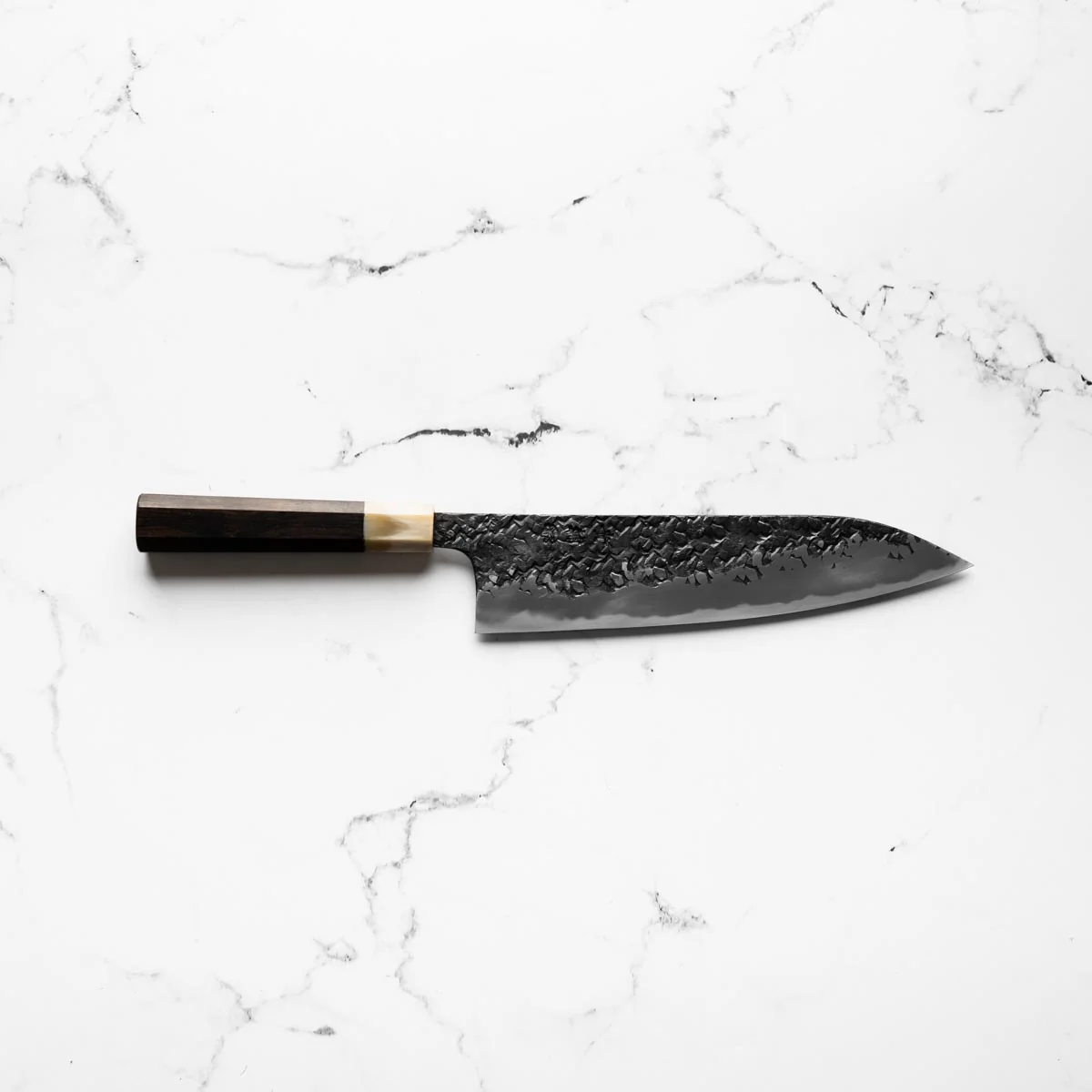 Kisuke Blue 2 Kurouchi Tsuchime Gyuto 210mm - Image 4