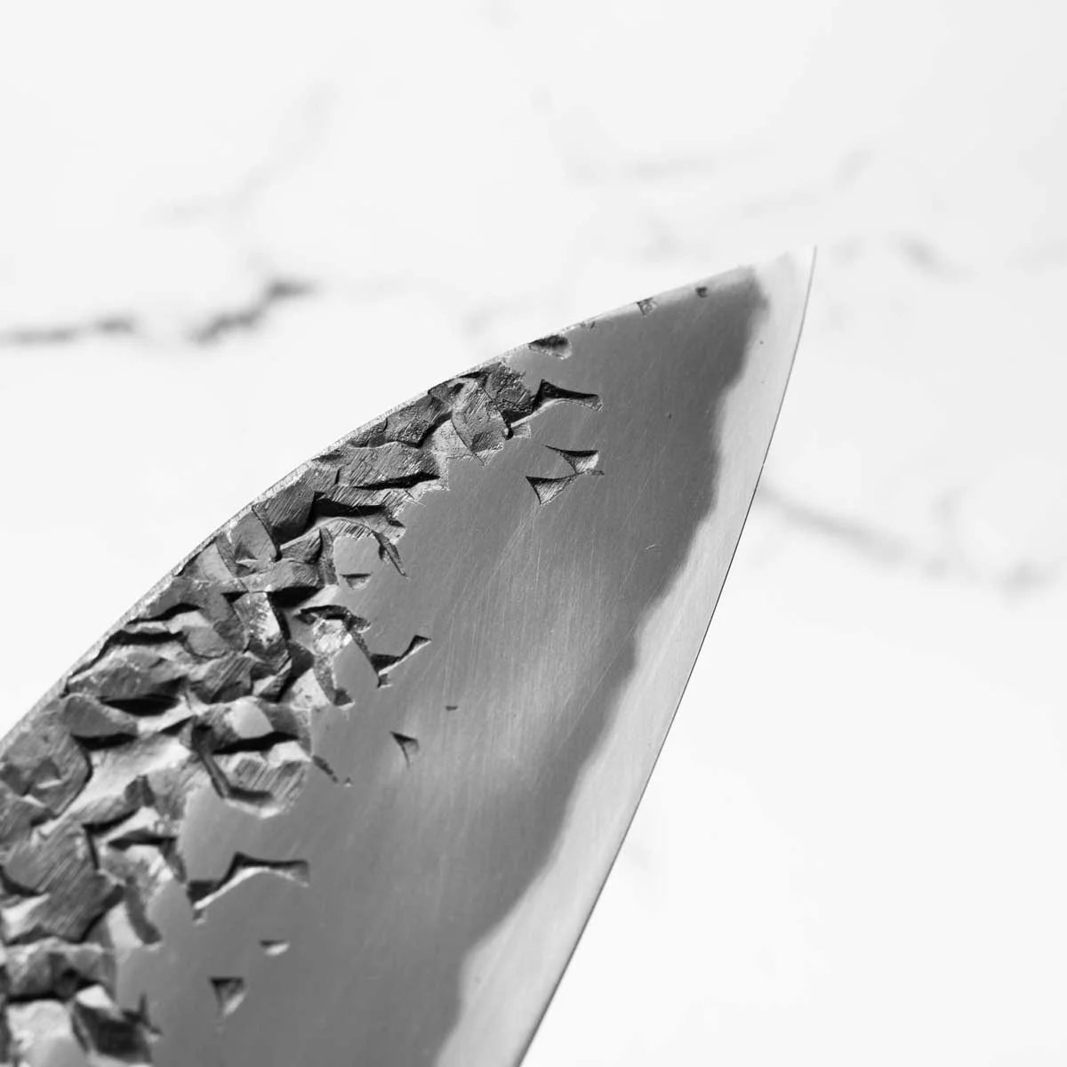 Kisuke Blue 2 Kurouchi Tsuchime Gyuto 210mm - Image 7