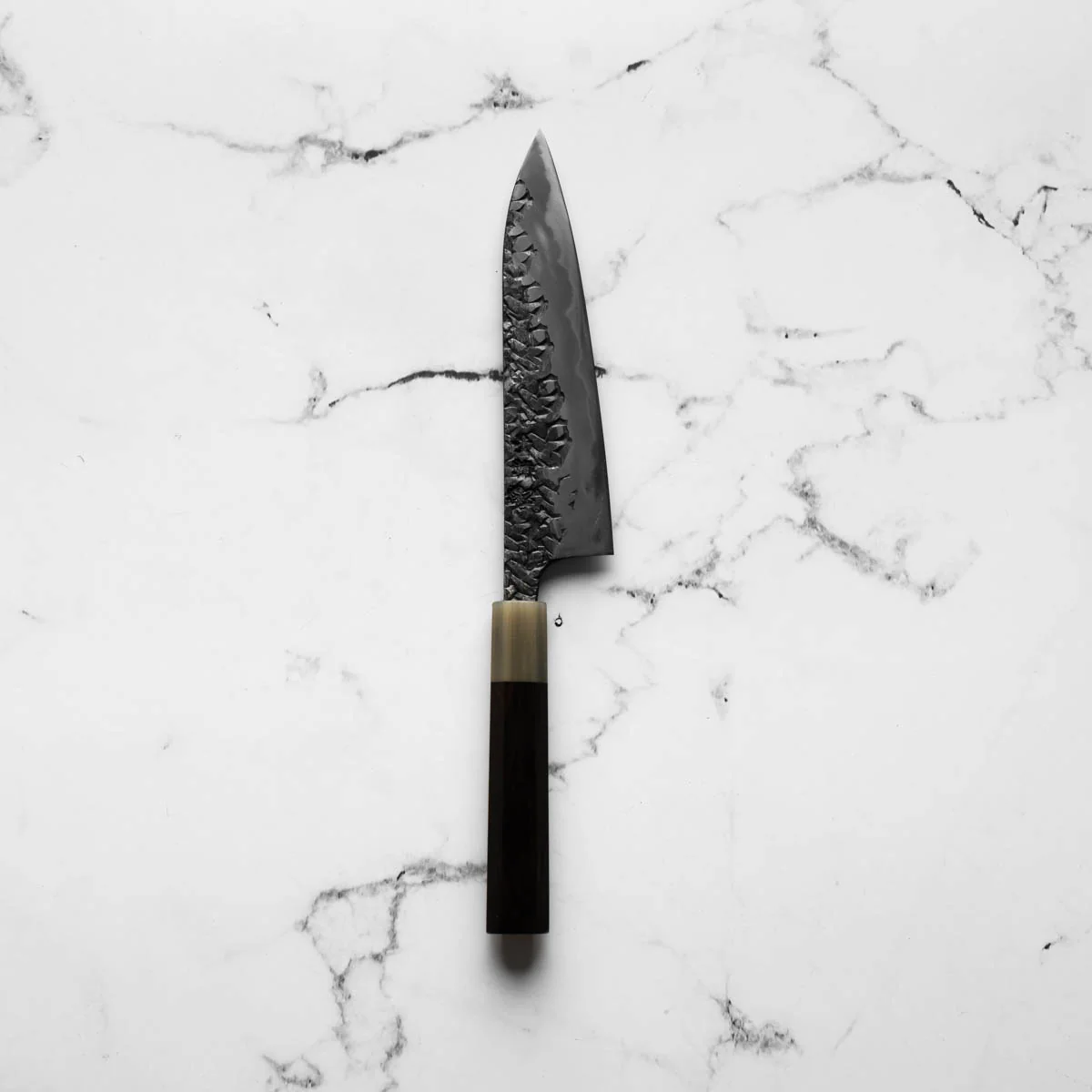 Kisuke Blue 2 Kurouchi Tsuchime Petty 135mm - Image 3