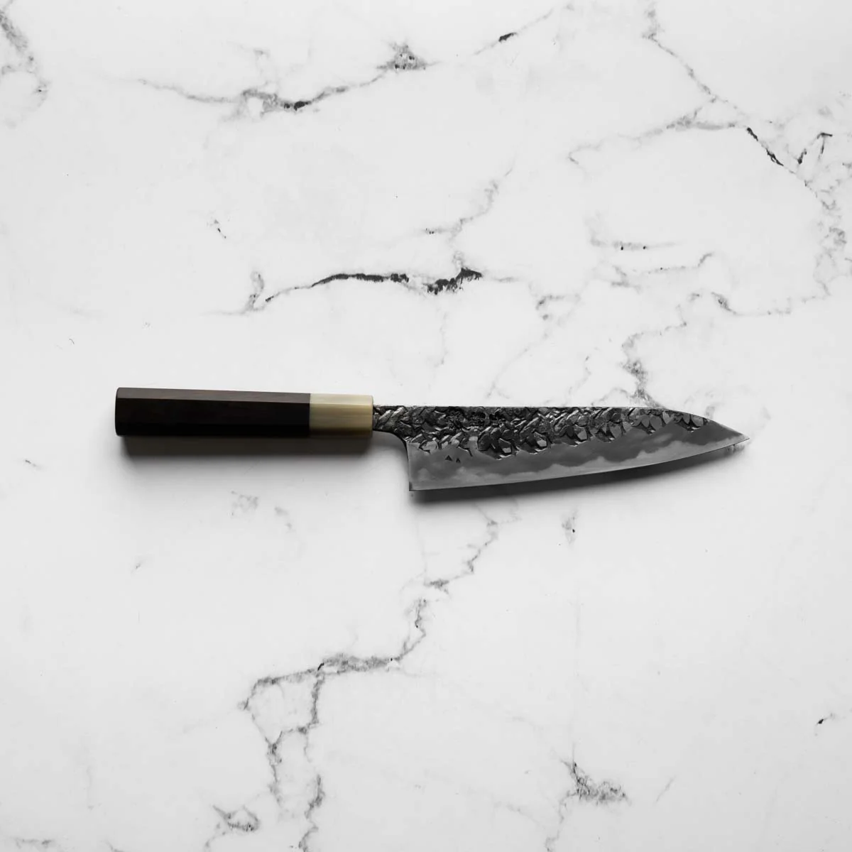 Kisuke Blue 2 Kurouchi Tsuchime Petty 135mm - Image 4