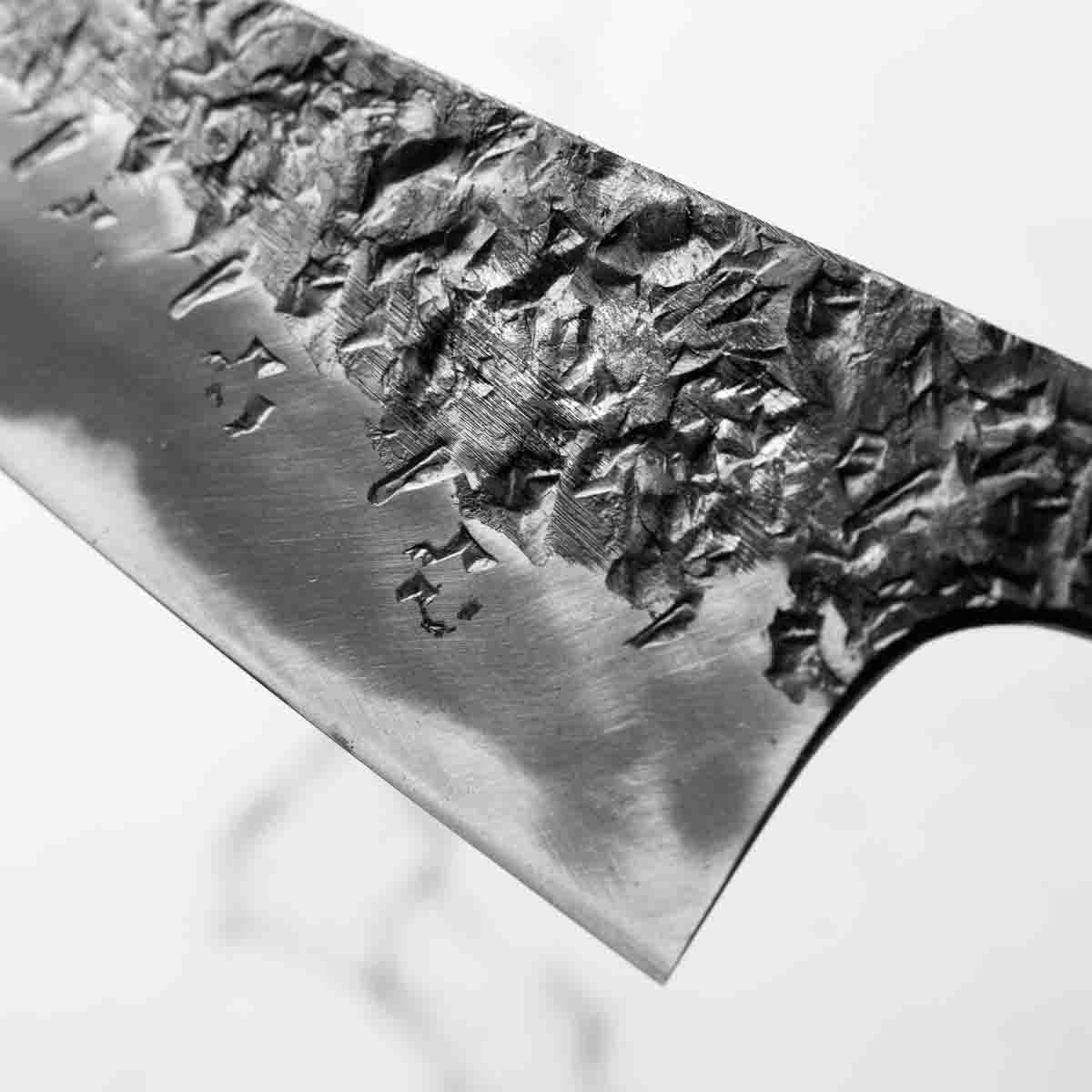 Kisuke Blue 2 Kurouchi Tsuchime Petty 135mm - Image 6