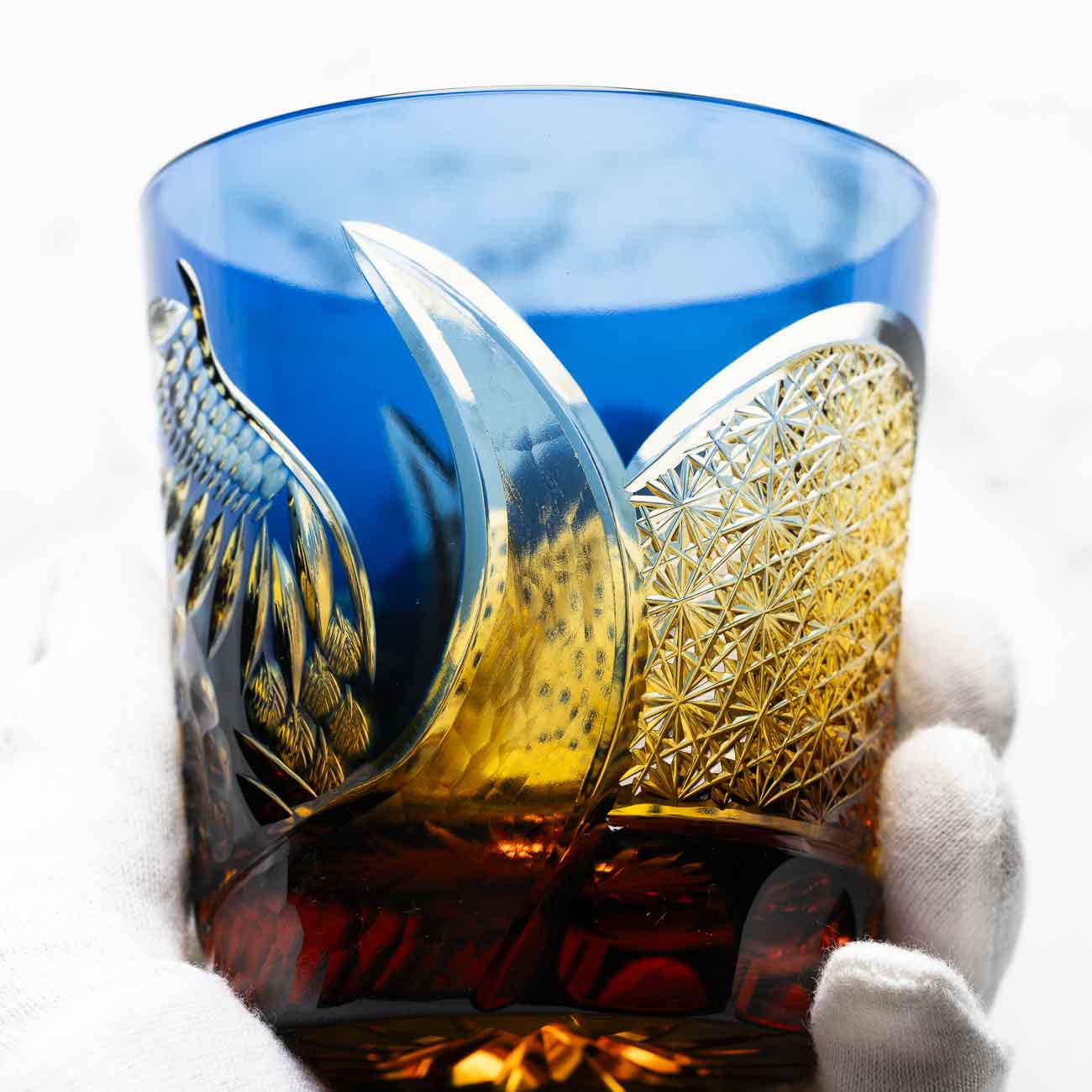 Kiyohide Glass Kobo Rock Glass Seiken Azure - Image 3