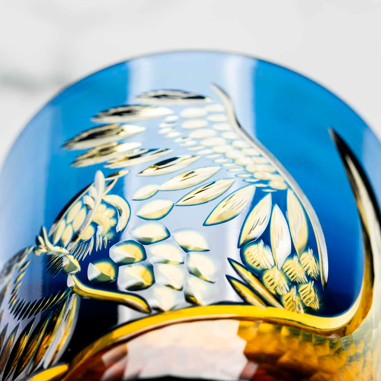Kiyohide Glass Kobo Rock Glass Seiken Azure - Image 5
