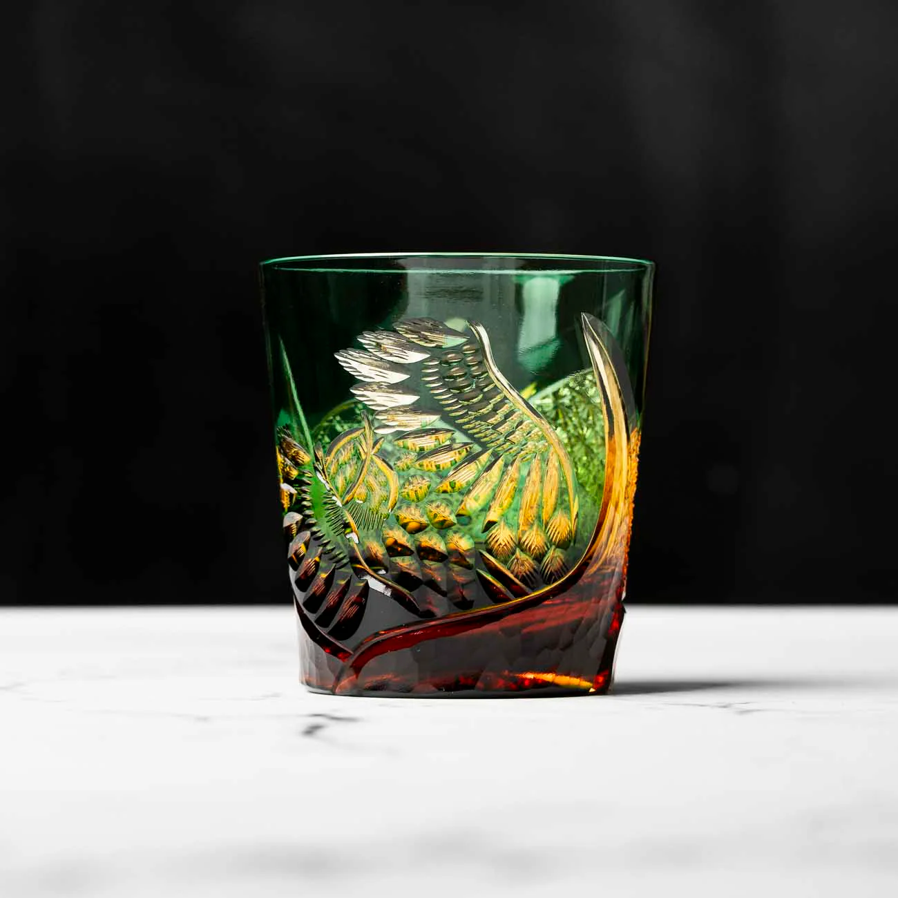 Kiyohide Glass Kobo Rock Glass Seiken Green - Image 2