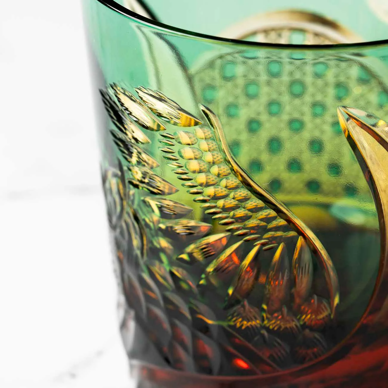 Kiyohide Glass Kobo Rock Glass Seiken Green - Image 4