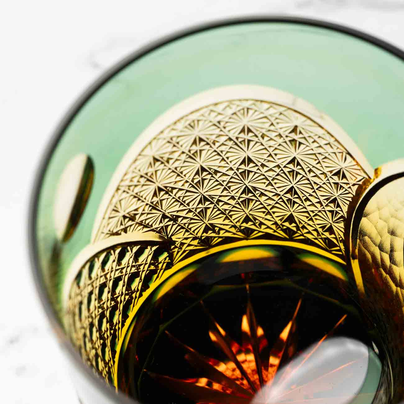 Kiyohide Glass Kobo Rock Glass Seiken Green - Image 6