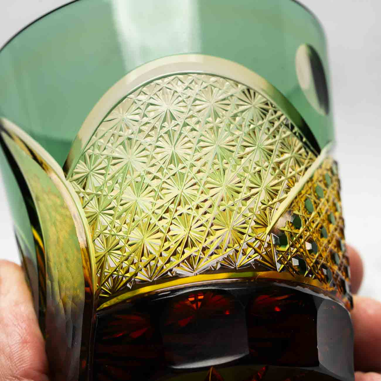 Kiyohide Glass Kobo Rock Glass Seiken Green - Image 8