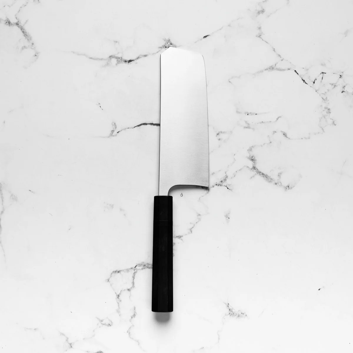 Shibata Koutetsu Chromax Boss Nakiri - Black - Image 3