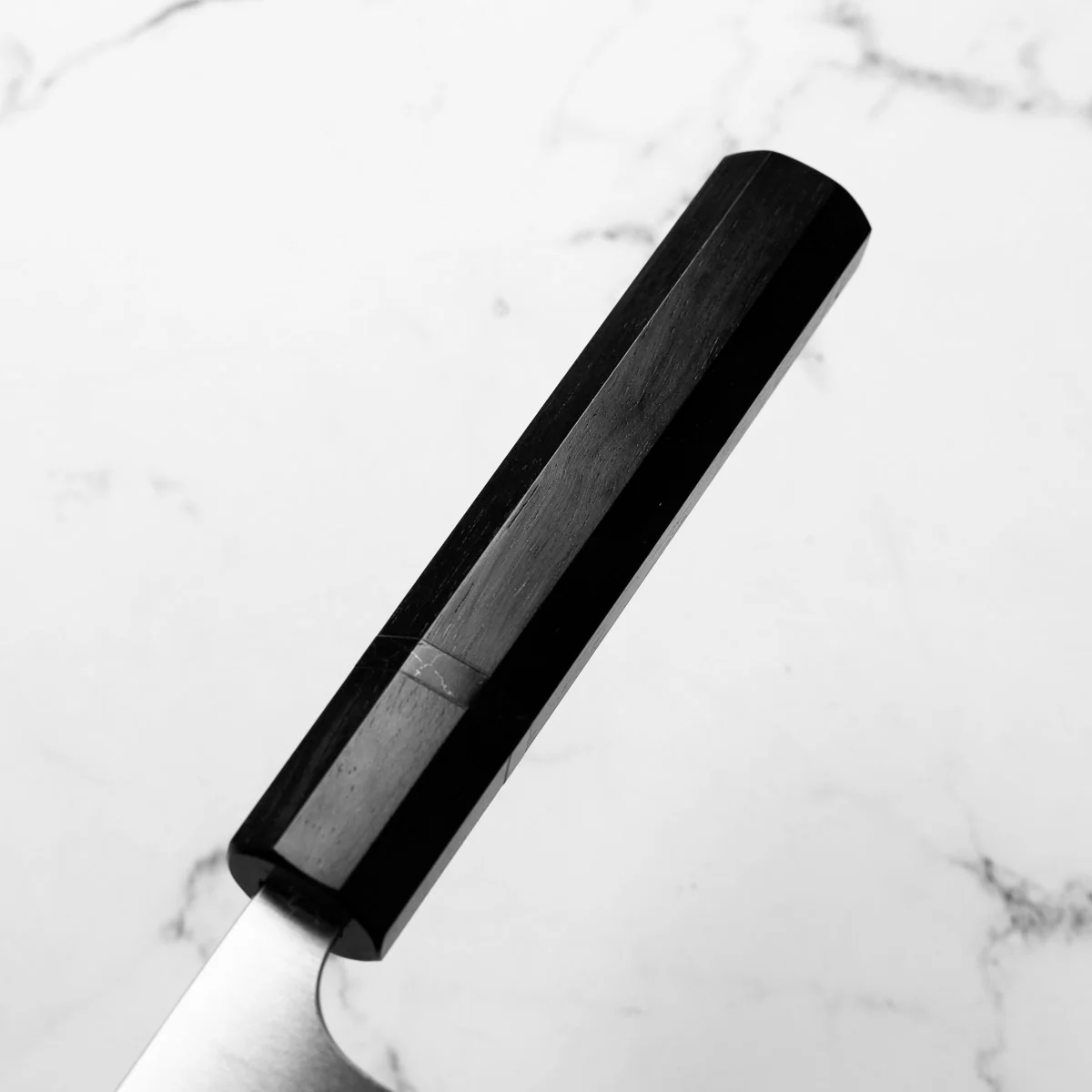 Shibata Koutetsu Chromax Boss Nakiri - Black - Image 6