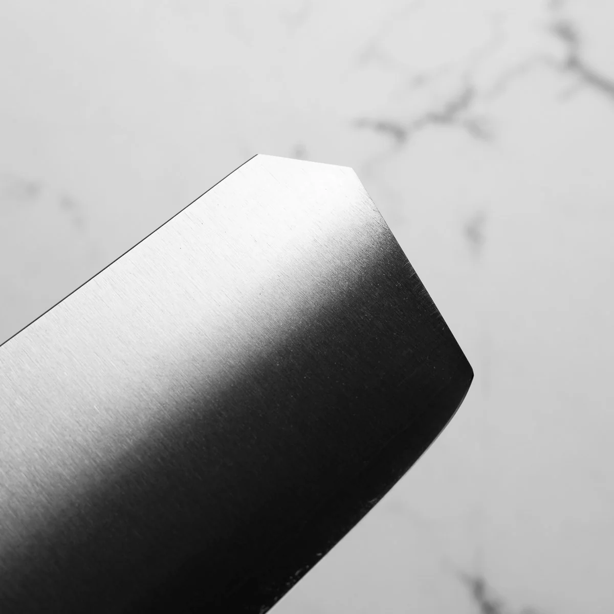 Shibata Koutetsu Chromax Boss Nakiri 175mm - Ebony & White - Image 8