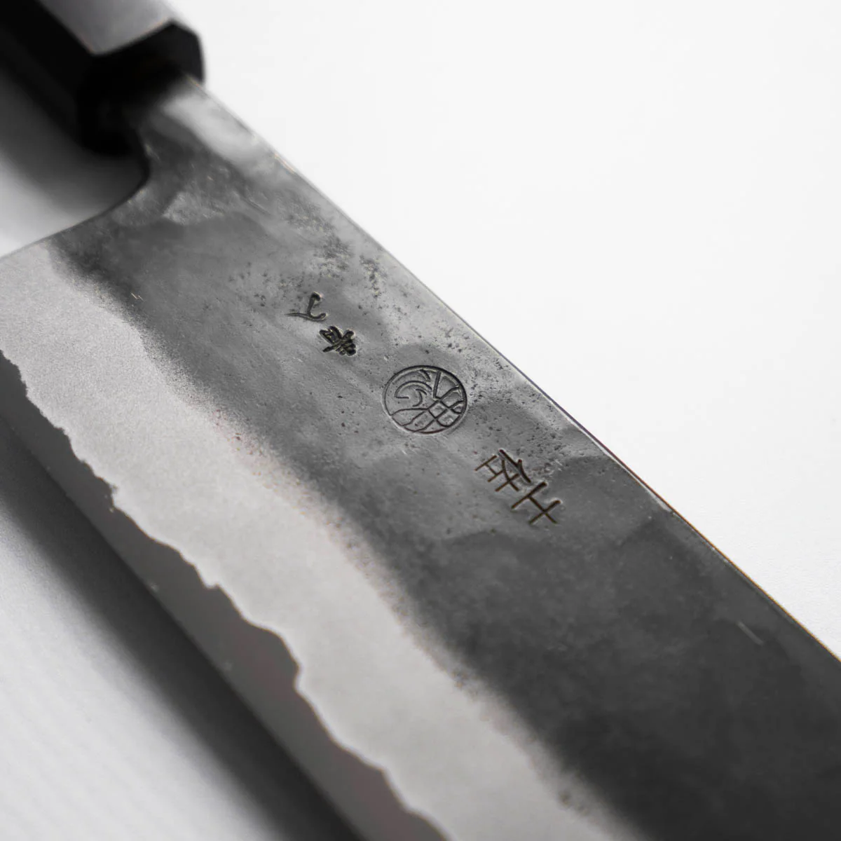 Kyohei Shindo Blue 2 Nakiri 165mm - Ebony - Image 5