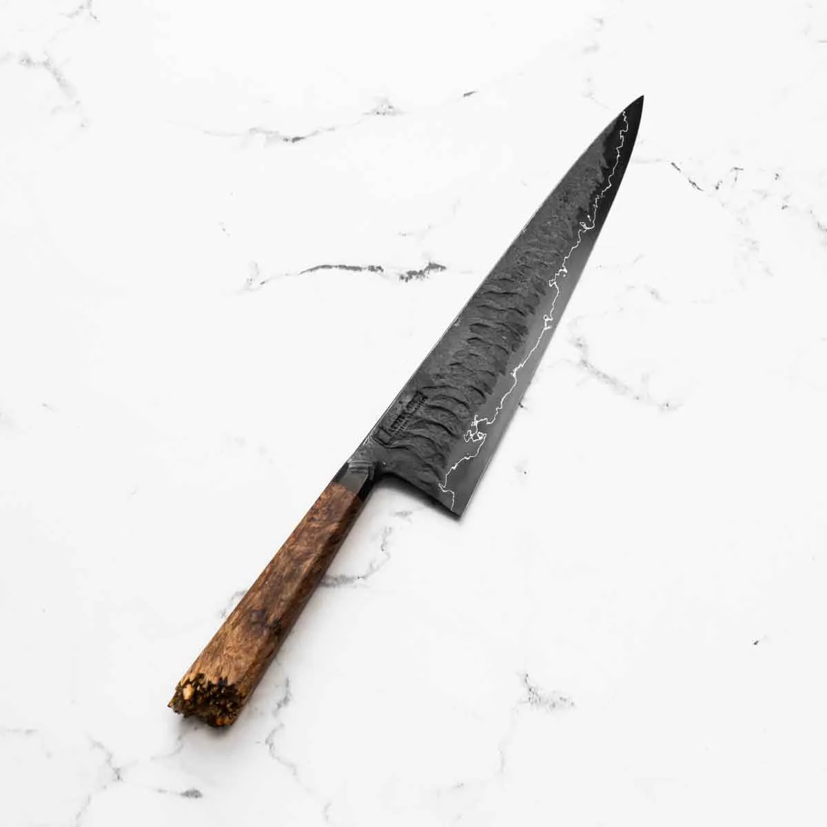 Leszek Sikon Hammer S Grind Gyuto 240 - Live End Maple - Image 2