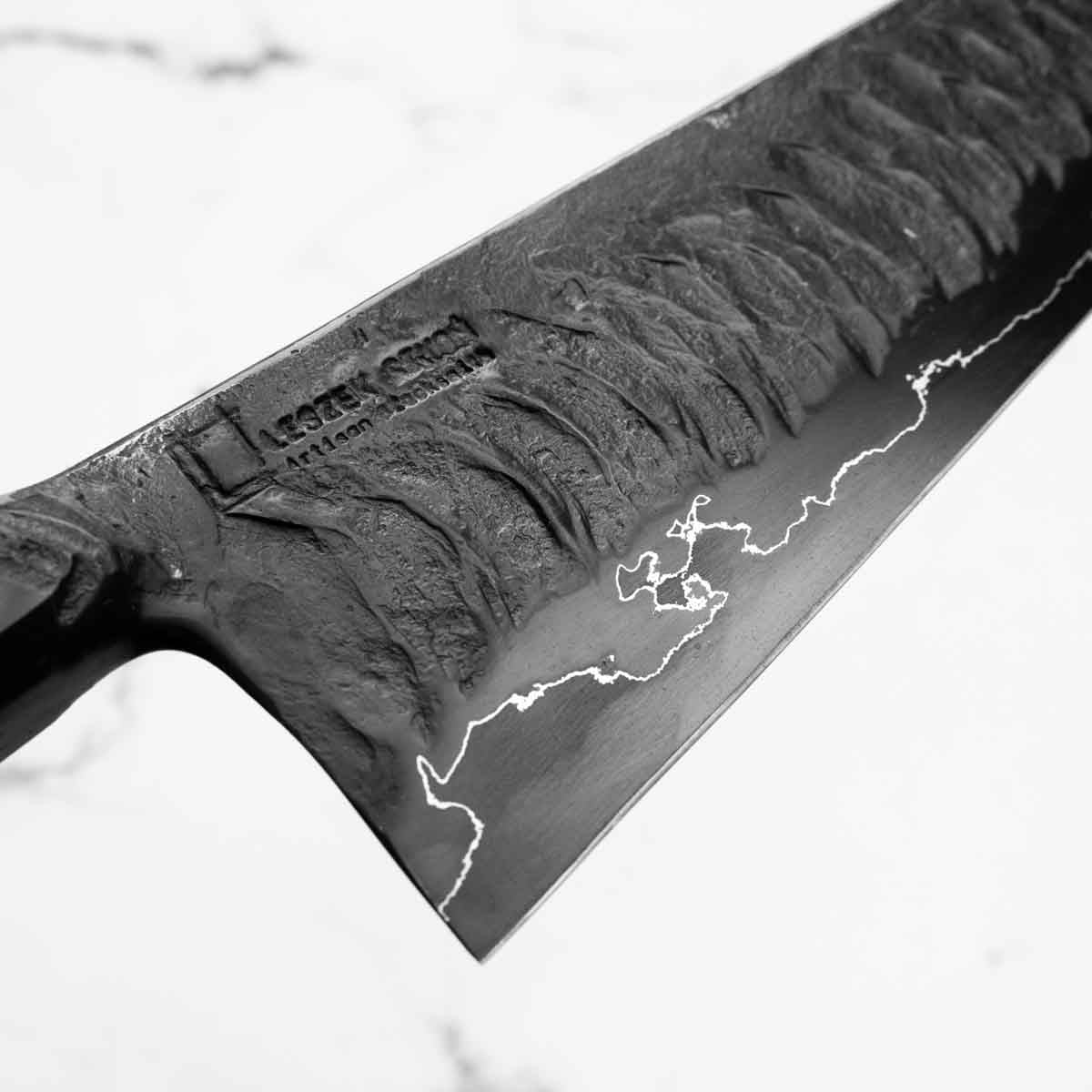 Leszek Sikon Hammer S Grind Gyuto 240 - Live End Maple - Image 5