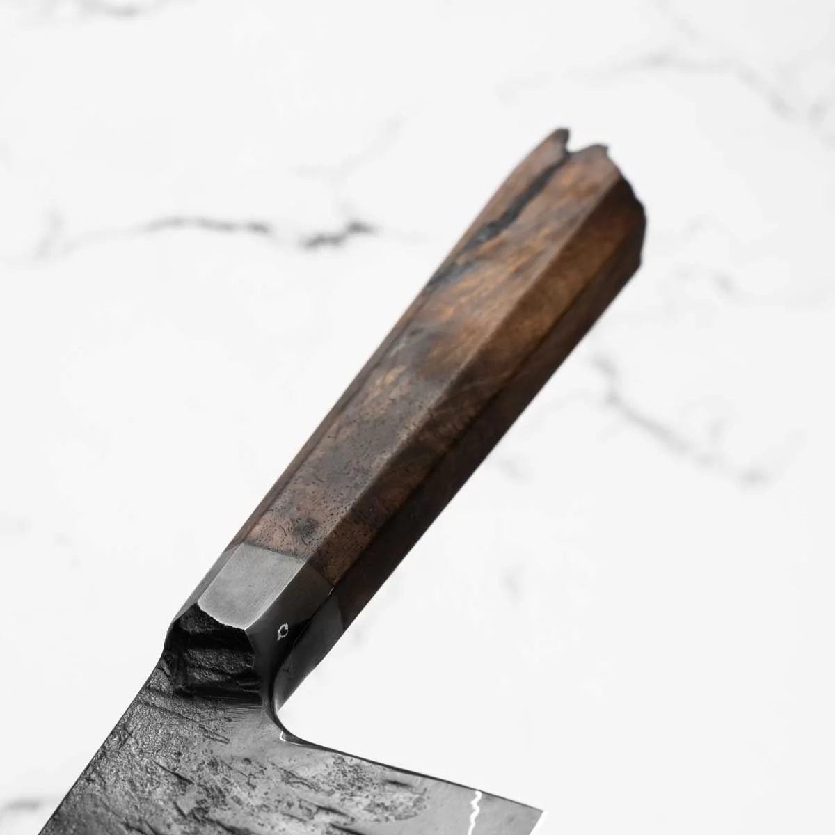 Leszek Sikon Hammer S Grind Gyuto - Burnt Walnut - Image 8