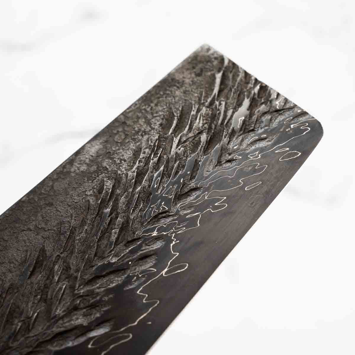 Leszek Sikon Hammer S Grind Nakiri 190mm - Live End Spalted Maple - Image 7