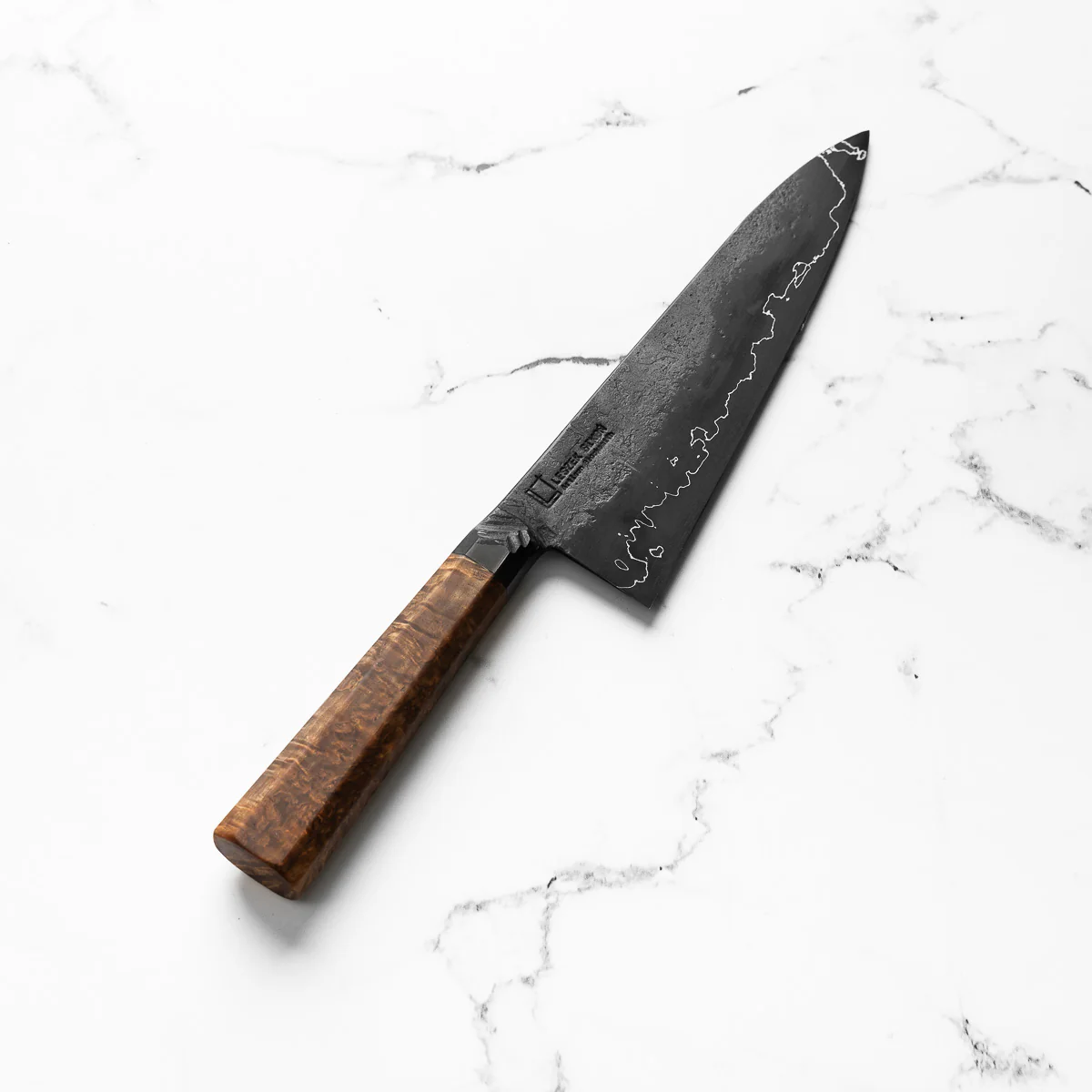 Leszek Sikoń San Mai Gyuto 215mm - Maple - Image 3