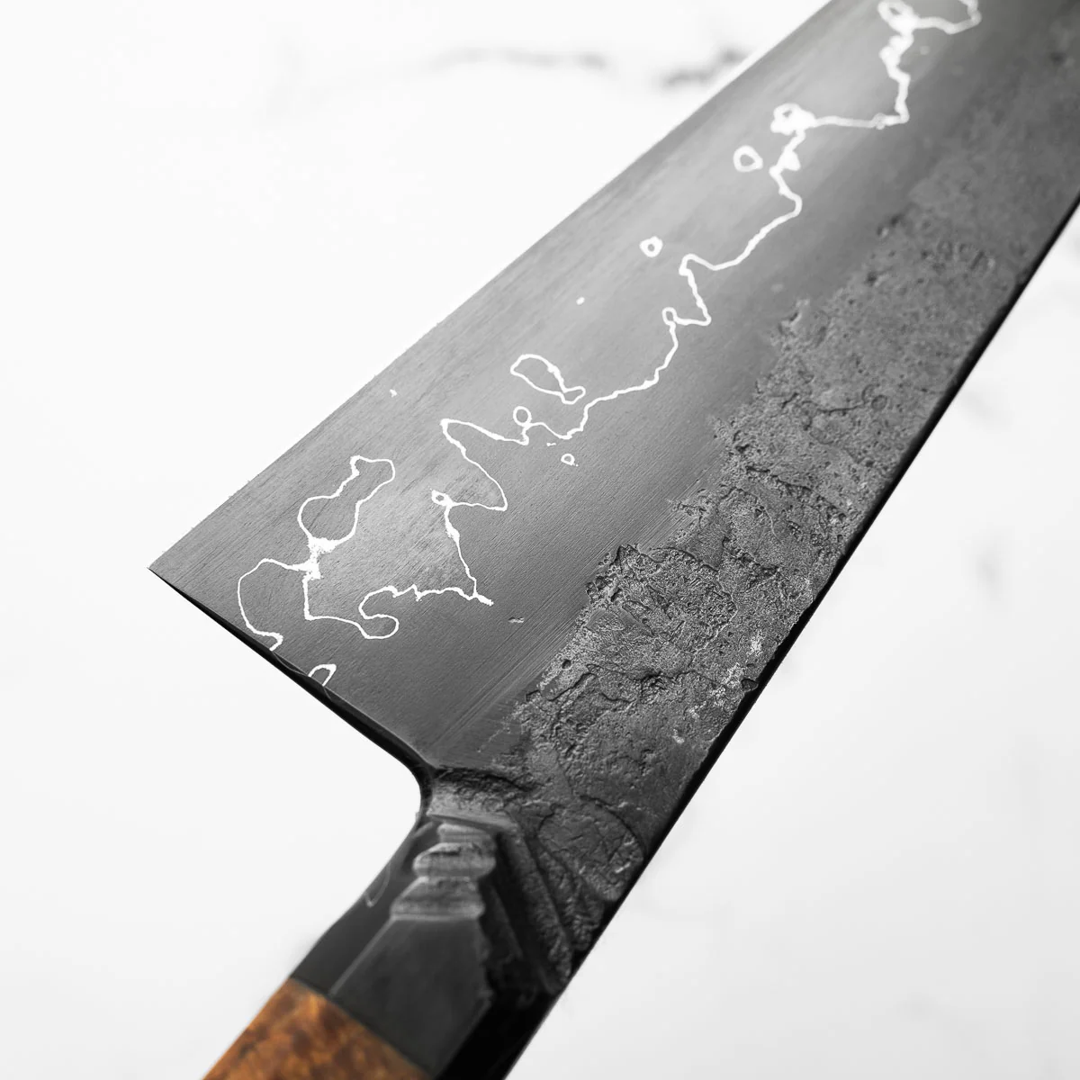 Leszek Sikoń San Mai Gyuto 215mm - Maple - Image 8