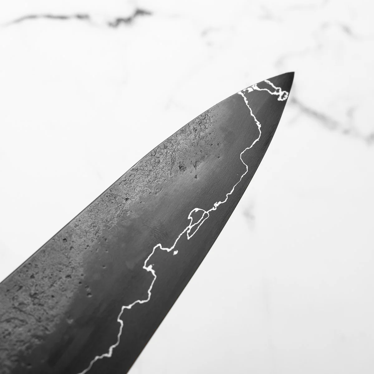Leszek Sikoń San Mai Gyuto 215mm - Maple - Image 9
