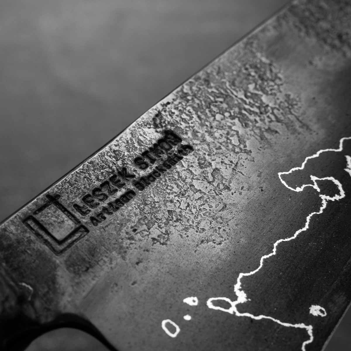 Leszek Sikoń San Mai Gyuto 300mm - Image 5