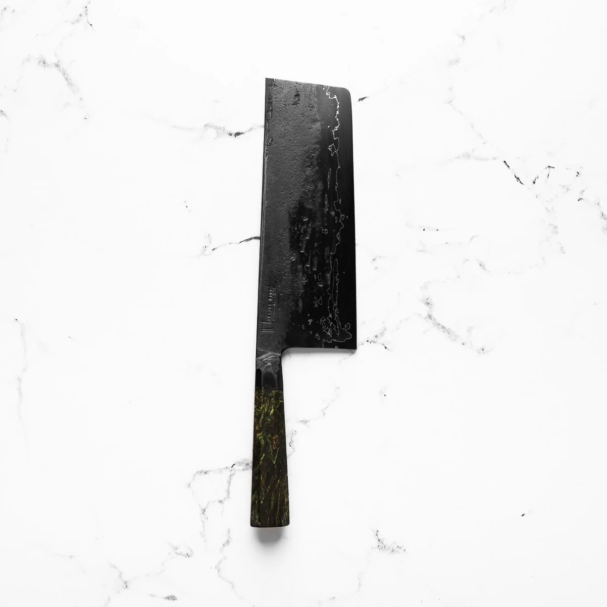 Leszek Sikoń San Mai Tallboy Nakiri 210 - Green Hemp - Image 3