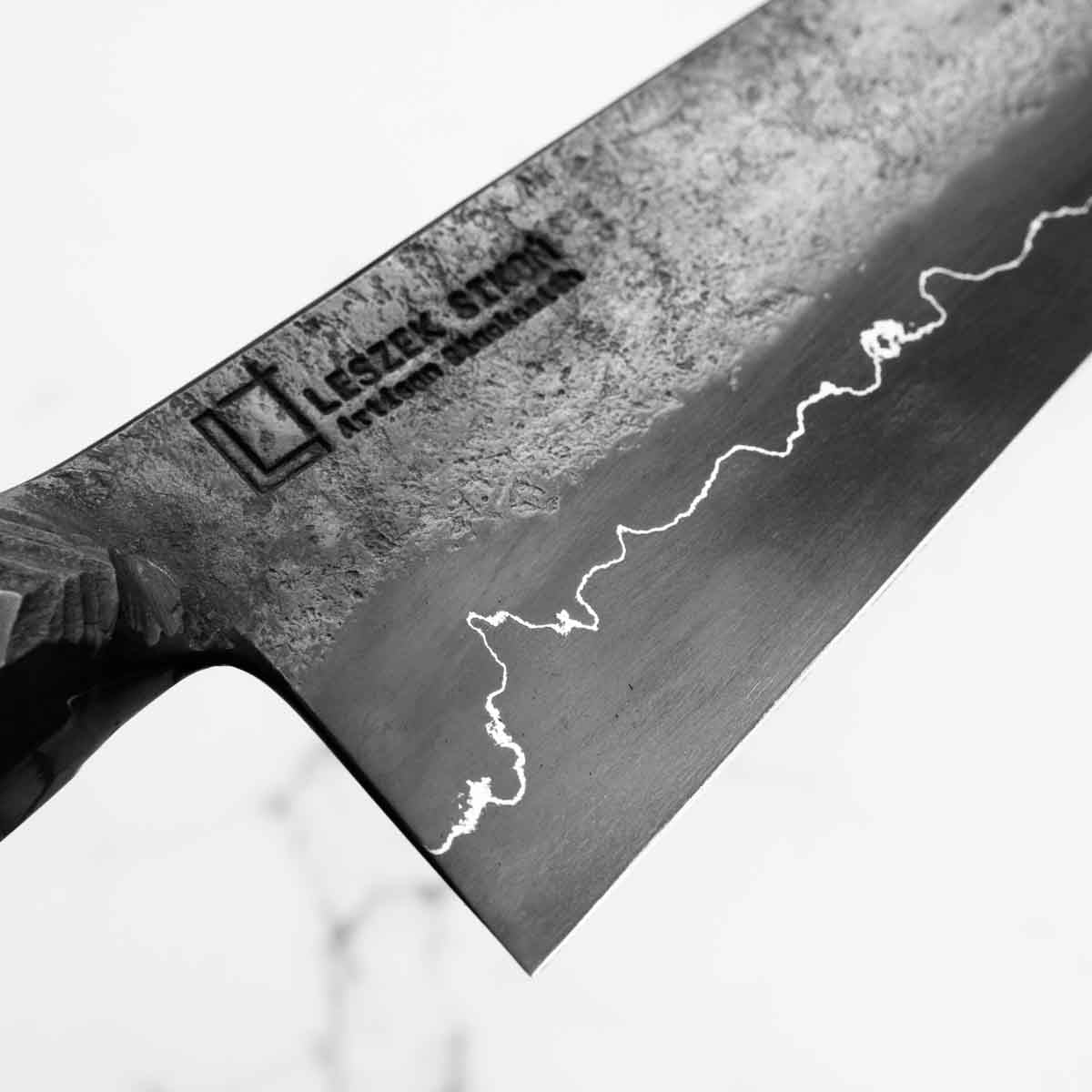 Leszek Sikon San Mai Kiritsuke 265mm - Image 5