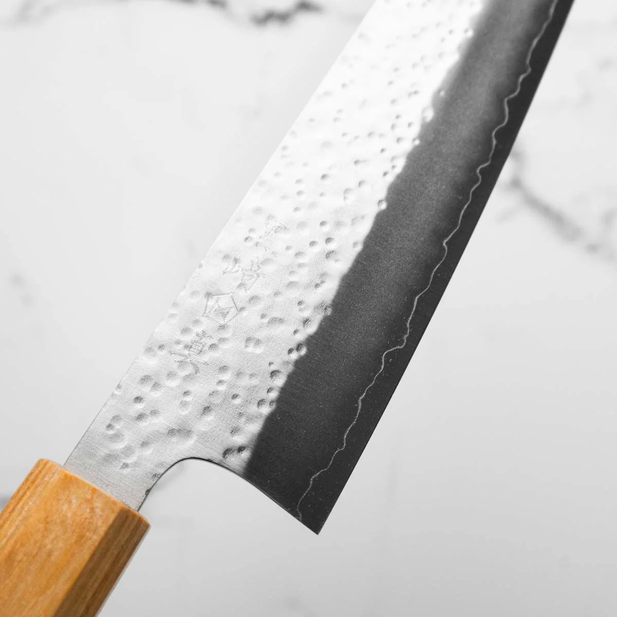 Makoto Kurosaki SG2 Tsuchime Sakura Gyuto 210mm - Image 6