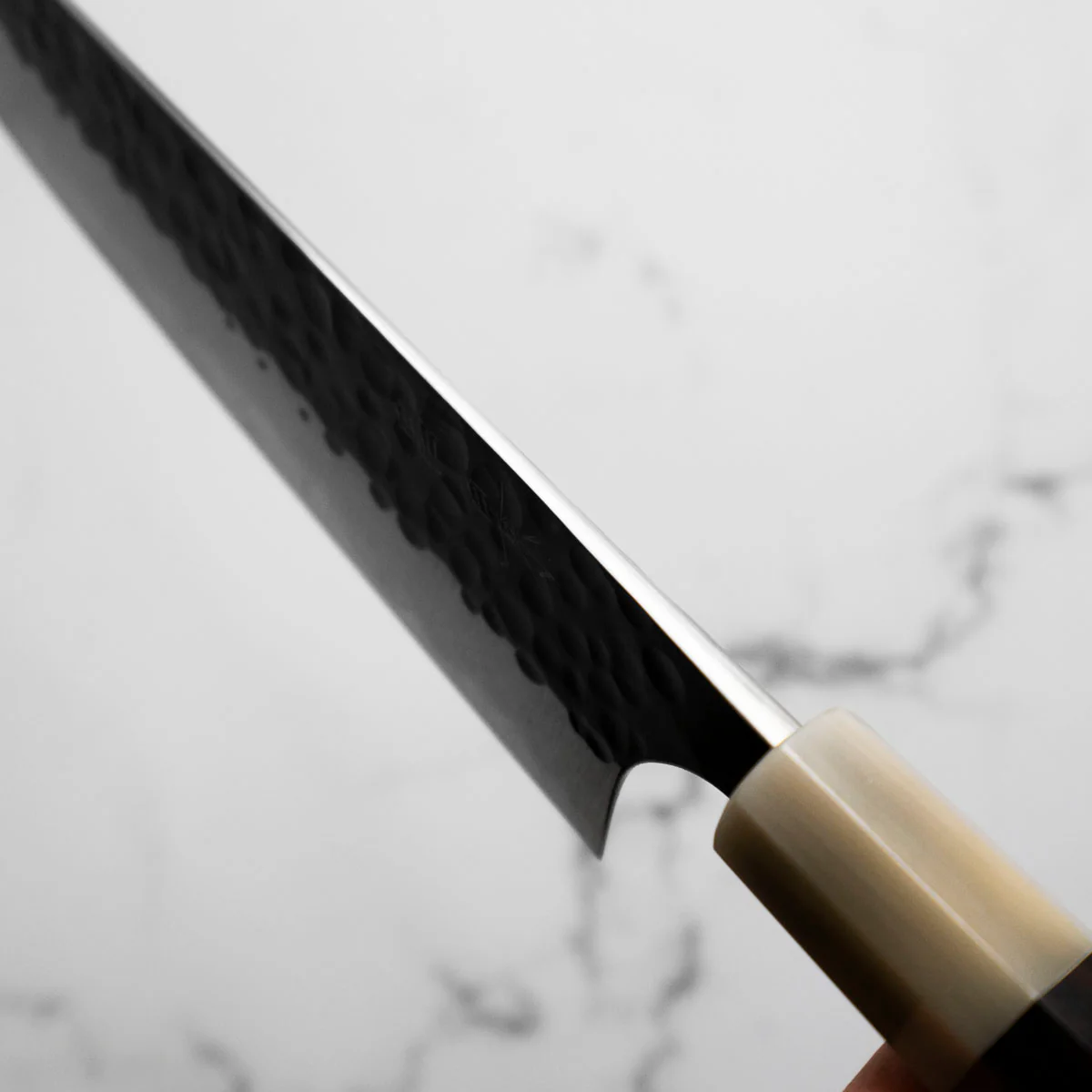 Masakage Koishi Bunka 165mm - Ebony & Blonde - Image 6