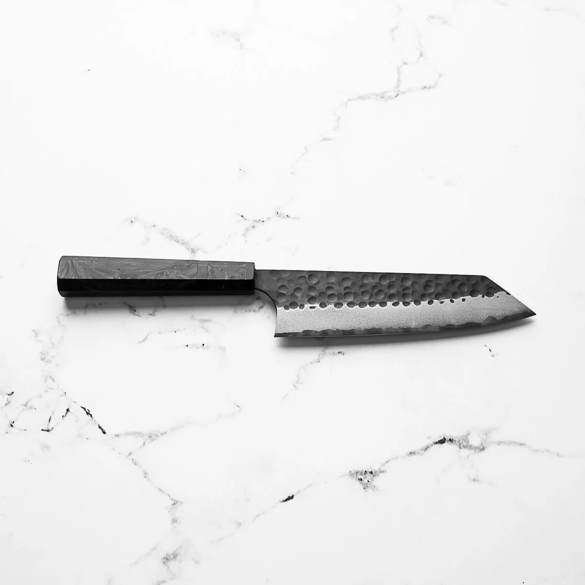 Masakage Koishi Bunka 165mm - Dark Carbon Fibre - Image 4